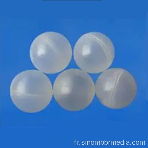 Boule de flottaison creux en plastique pour filtration